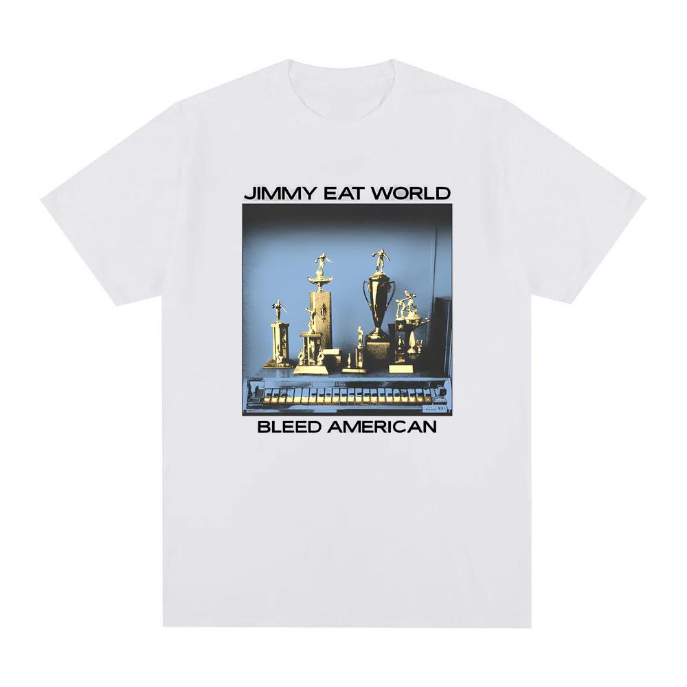 Bleed American T-Shirt 2025 NEW Summer jimmy eat world s Same Style Tee-shirt High Quality 100%Cotton Graphic Printing Camisetas 5XL різнокольоровий
Bleed American T-Shirt 2025 NEW Summer jimmy eat world s Same Style Tee-shirt High Quality 100%Cotton Graphic Printing Camisetas 5XL різнокольоровий