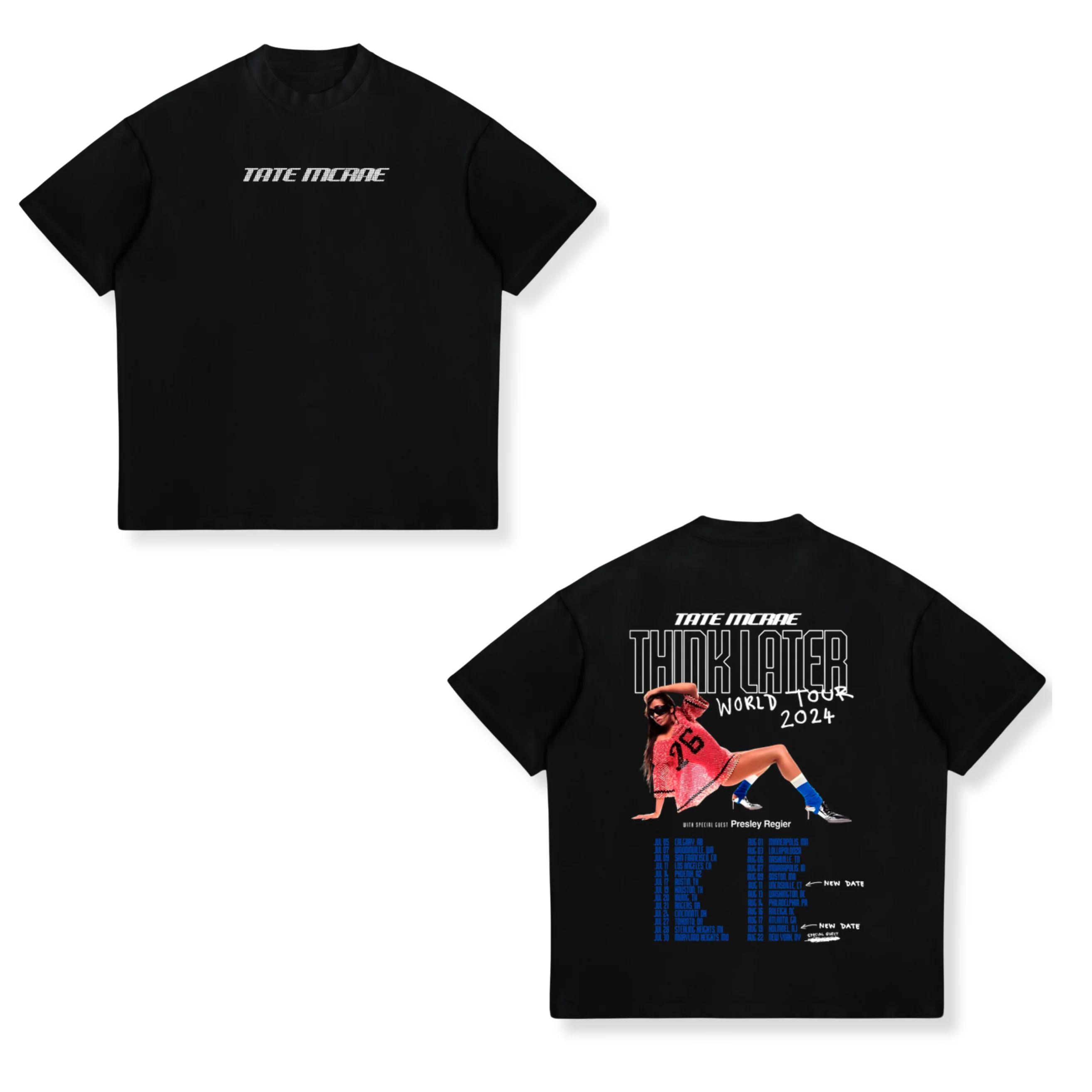Tate McRae So Close To What Vintage Tshirt Unisex Miss Possessive 2025 Album Unisex Women Cotton Tshirts 4XL
Tate McRae So Close To What Vintage Tshirt Unisex Miss Possessive 2025 Album Unisex Women Cotton Tshirts 4XL