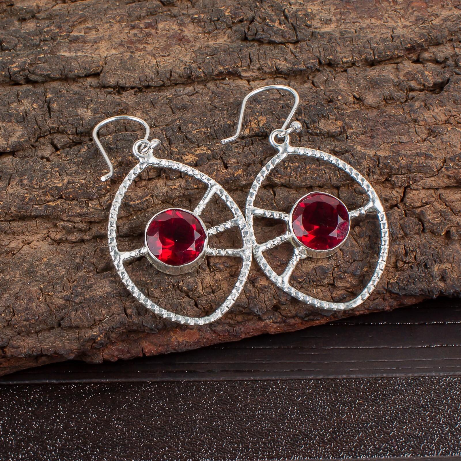 Pink Rubellite Gemstone 925 Sterling Silver Jewelry Handcrafted Earrings 2.00 EE-52-10
Pink Rubellite Gemstone 925 Sterling Silver Jewelry Handcrafted Earrings 2.00 EE-52-10