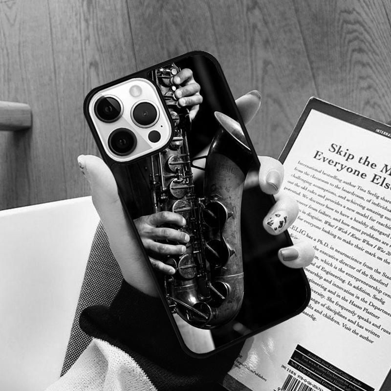 Saxophone Music Phone Case cover For iPhone 17 Air 14 13 15 16 16e Pro Max Coque 12 11 Pro Max For Apple PLUS fundas iPhone 11
Saxophone Music Phone Case cover For iPhone 17 Air 14 13 15 16 16e Pro Max Coque 12 11 Pro Max For Apple PLUS fundas iPhone 11