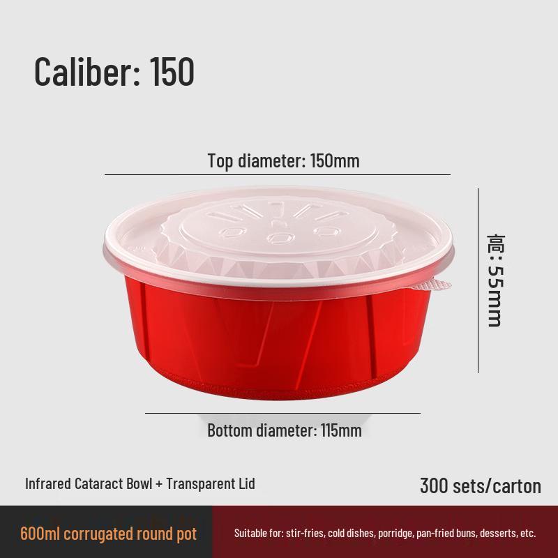 Disposable Corrugated Round Plastic Food Container
Disposable Corrugated Round Plastic Food Container