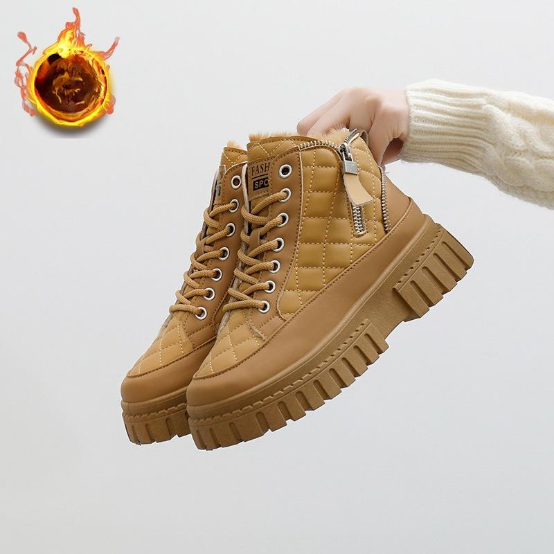 Womens Casual Snow Boots Shoes Slip On Lace-Up Chunky Platform Ankle Booties Faux Fur Lined Winter Warm Short Boot High Top Walking Sneakers for Women 40 хакі
Womens Casual Snow Boots Shoes Slip On Lace-Up Chunky Platform Ankle Booties Faux Fur Lined Winter Warm Short Boot High Top Walking Sneakers for Women 40 хакі