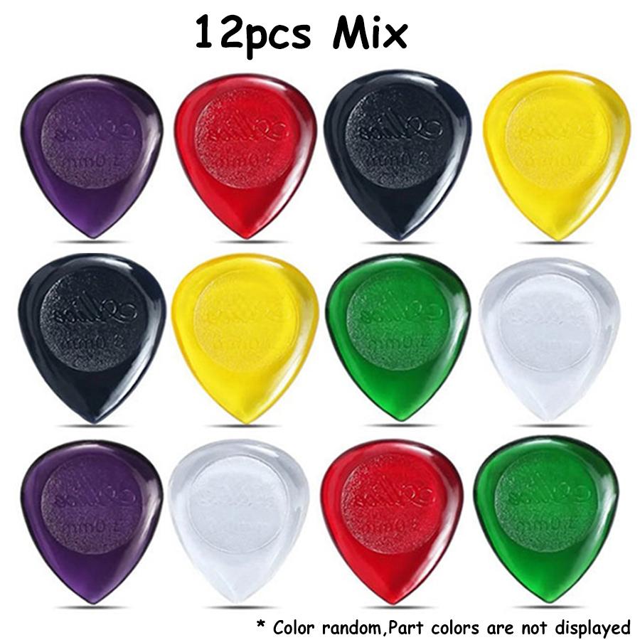 12/24Pcs ABS Waterdrop Guitar Picks - Durable Non-Slip Plastic Picks Compatible with Acoustic/Electric Guitar, Ukulele, Bass
12/24Pcs ABS Waterdrop Guitar Picks - Durable Non-Slip Plastic Picks Compatible with Acoustic/Electric Guitar, Ukulele, Bass