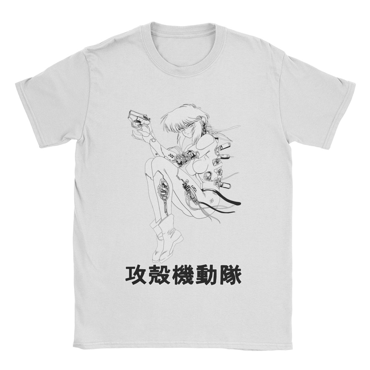 Motoko Ghost In The Shell T-Shirt Men Round Collar Pure Cotton T Shirts Anime Manga Tees Vintage Harajuku Streetwear Unisex Tops 4XL
Motoko Ghost In The Shell T-Shirt Men Round Collar Pure Cotton T Shirts Anime Manga Tees Vintage Harajuku Streetwear Unisex Tops 4XL