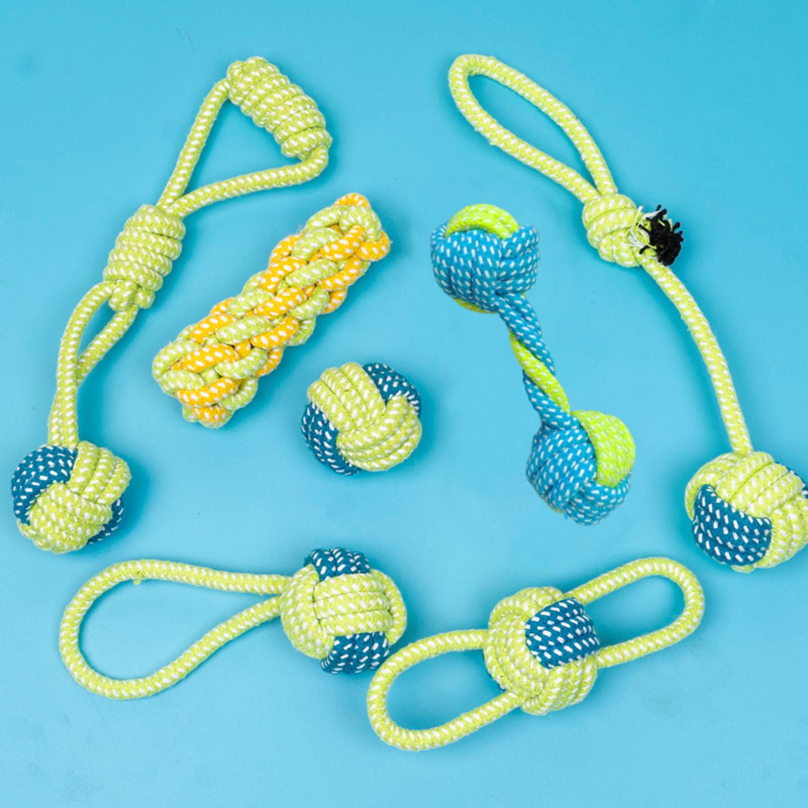 Durable Dog Chew Toys Set Pet Rope Toys for Aggressive Chewers Interactive Tugging Fetching and Training Toys for Dogs and Puppies One Size білий
Durable Dog Chew Toys Set Pet Rope Toys for Aggressive Chewers Interactive Tugging Fetching and Training Toys for Dogs and Puppies One Size білий