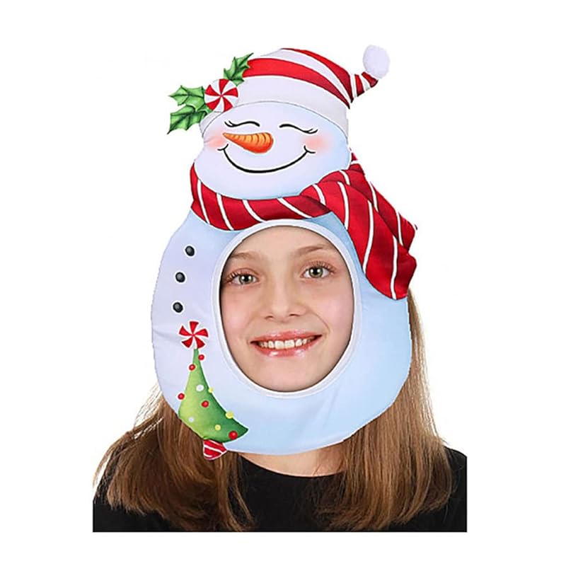 SCLYX Kaburimon Christmas cute funny unisex Suitable for adults, children and kids christmas tree cap santa claus cap snowman cap lucky bag cap
SCLYX Kaburimon Christmas cute funny unisex Suitable for adults, children and kids christmas tree cap santa claus cap snowman cap lucky bag cap