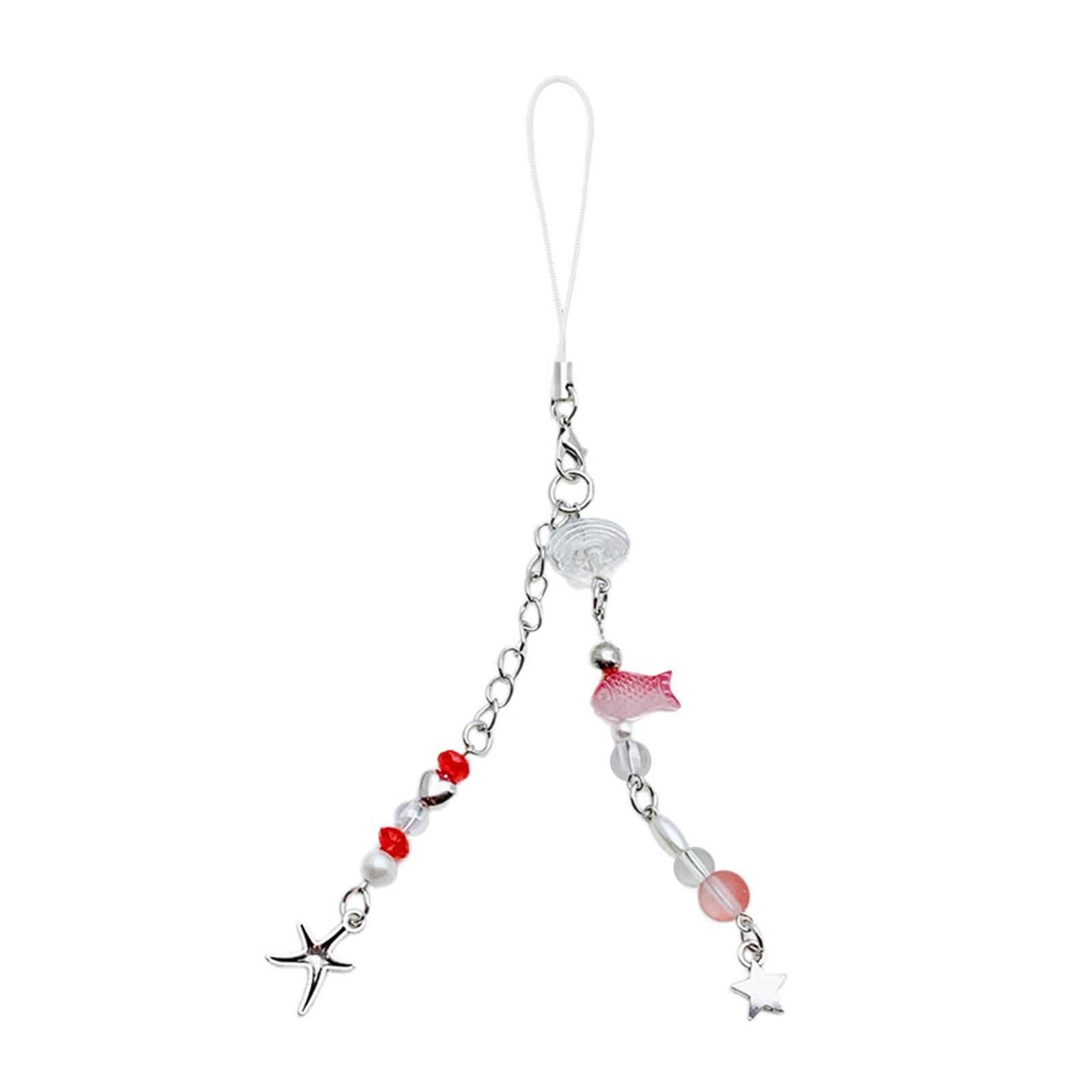 Стильный брелок-подвеска с бусинами, брелок на морскую тематику, шарм для сумки, рыба, ракушка, морская звезда, аксессуары для ремешка для мобильного телефона
Стильный брелок-подвеска с бусинами, брелок на морскую тематику, шарм для сумки, рыба, ракушка, морская звезда, аксессуары для ремешка для мобильного телефона