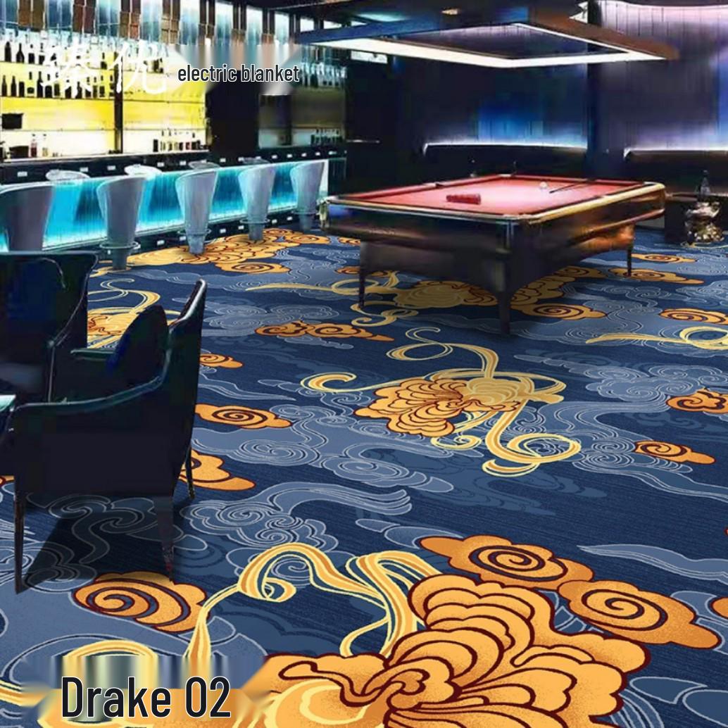 Nylon Flame Retardant Carpet for Billiards, Banquets, Cinemas, Hotels, and KTV 550g Nylon Loop Pile (5.2mm Thickness)
Nylon Flame Retardant Carpet for Billiards, Banquets, Cinemas, Hotels, and KTV 550g Nylon Loop Pile (5.2mm Thickness)