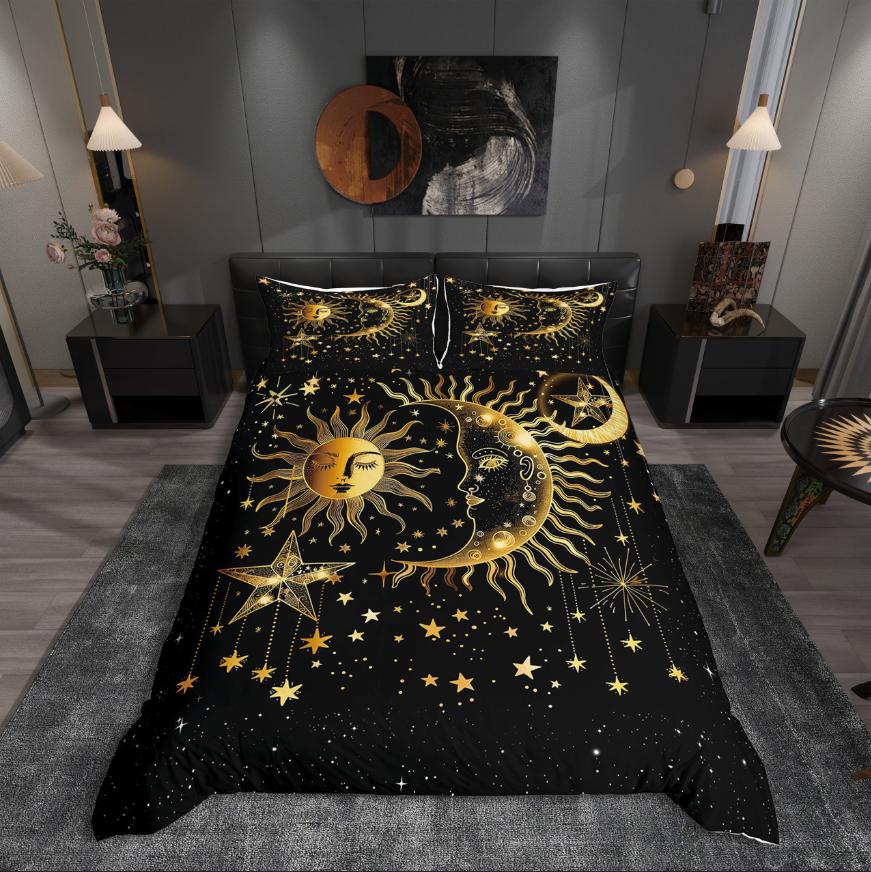 Comforter Homewish Moon And Sun Bohemian Damask Bedding Settraditional Flower Comforter Set Comforter (quilt)-EU Single(135*200cm)3pcs
Comforter Homewish Moon And Sun Bohemian Damask Bedding Settraditional Flower Comforter Set Comforter (quilt)-EU Single(135*200cm)3pcs