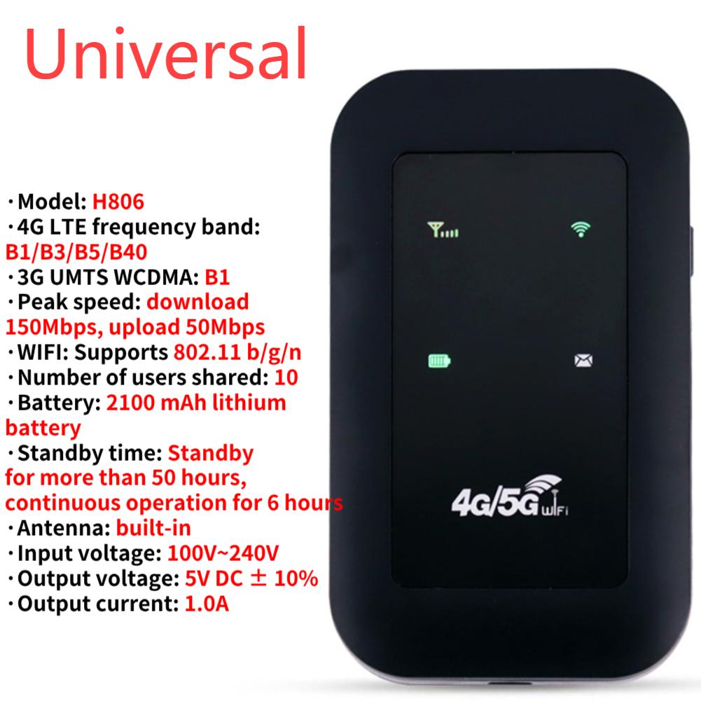 4G Lte WIFI Router Wireless Mobile Wifi Portable Modem Mini Outdoor Hotspot Pocket Mifi 150mbps Sim Card Slot Repeater 3000mah
4G Lte WIFI Router Wireless Mobile Wifi Portable Modem Mini Outdoor Hotspot Pocket Mifi 150mbps Sim Card Slot Repeater 3000mah