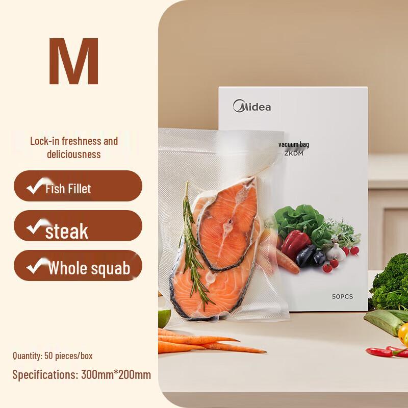 Midea Food-Grade Universal Vacuum Sealing Bags
Midea Food-Grade Universal Vacuum Sealing Bags