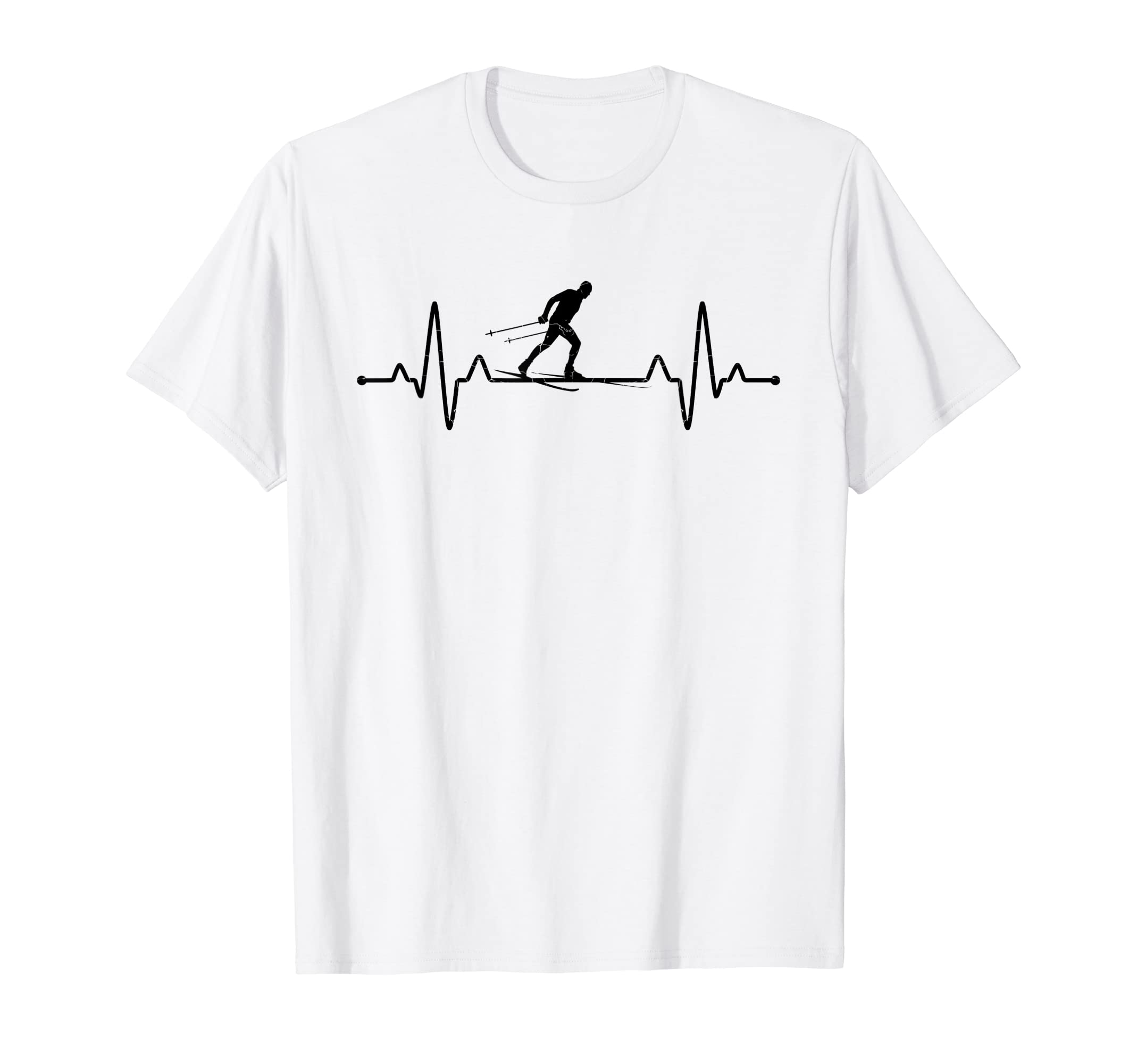 Heartbeat Cross Country Skiing Winter Sports Biathlon Skiing T-Shirt белый
Heartbeat Cross Country Skiing Winter Sports Biathlon Skiing T-Shirt белый