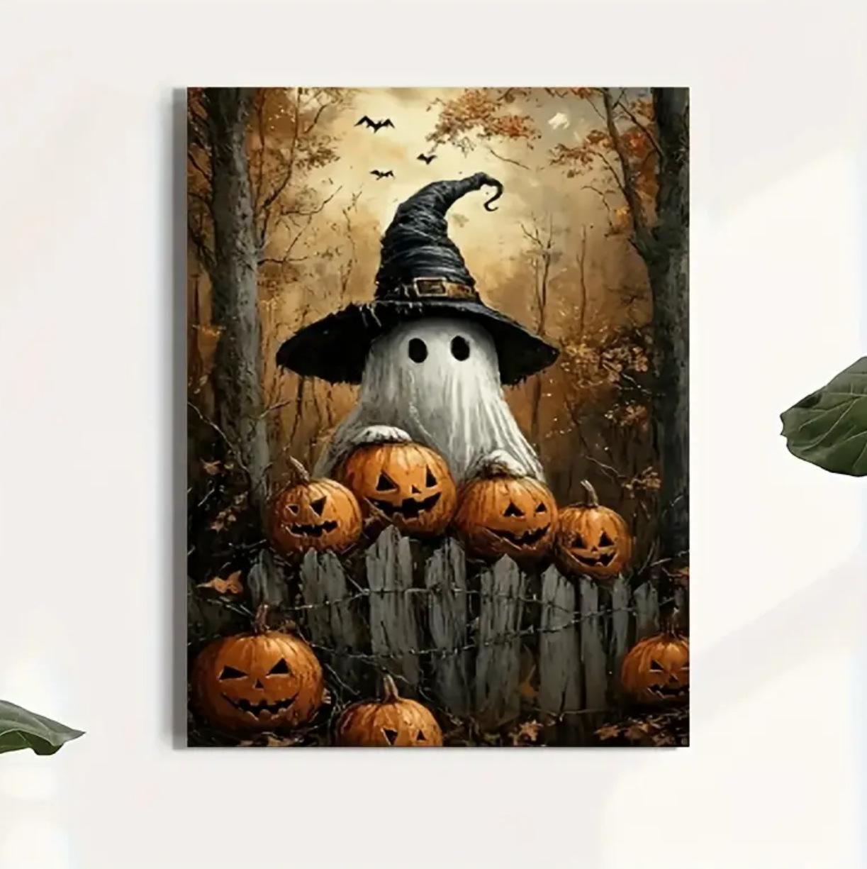 Halloween Ghost Canvas Art for Living Room Decor 20x25
Halloween Ghost Canvas Art for Living Room Decor 20x25