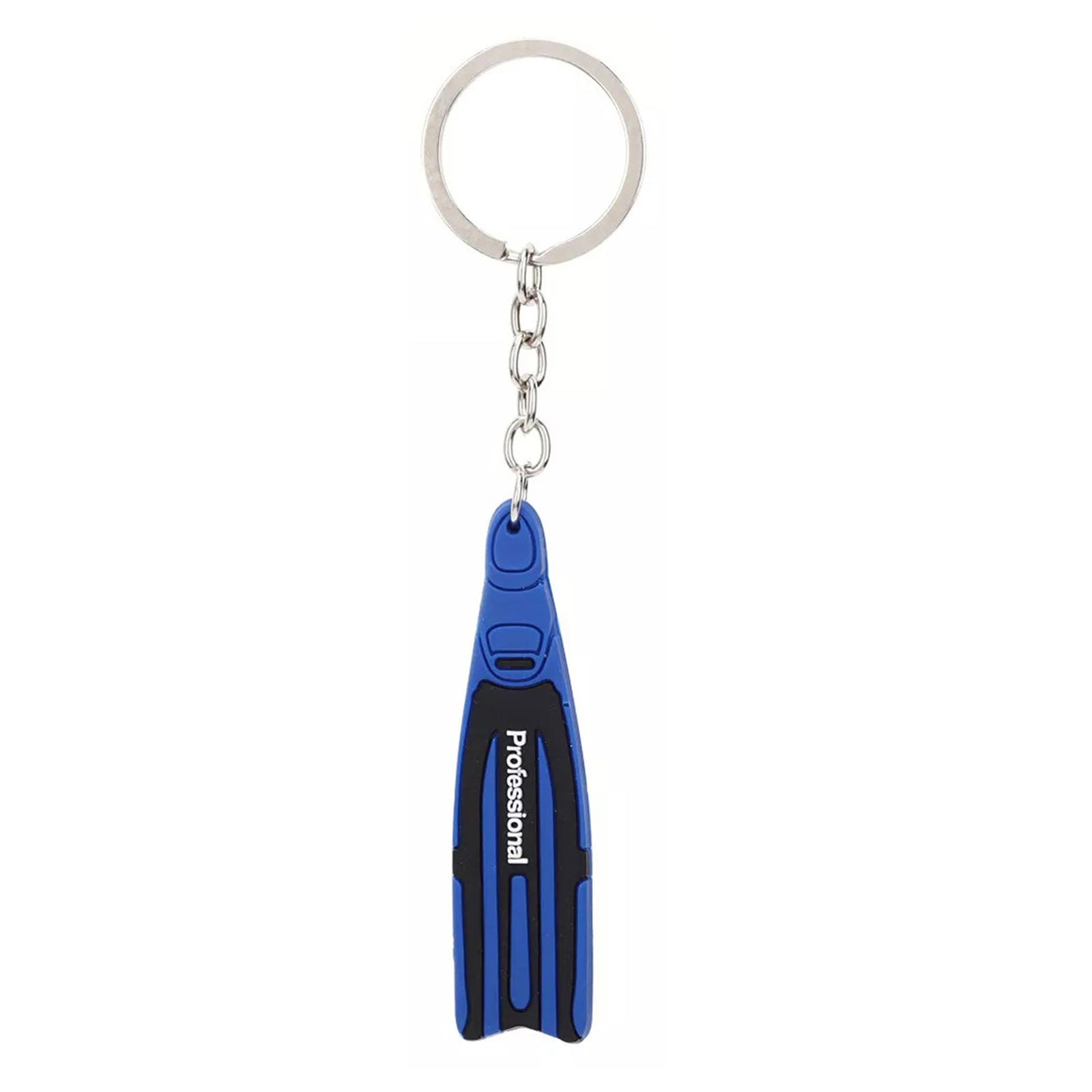 Fashionable Scubas Fins Keychain Series Lovely Sturdy Silicone Diving Theme Keyring for Decoration and Practical Use темно-синього кольору
Fashionable Scubas Fins Keychain Series Lovely Sturdy Silicone Diving Theme Keyring for Decoration and Practical Use темно-синього кольору