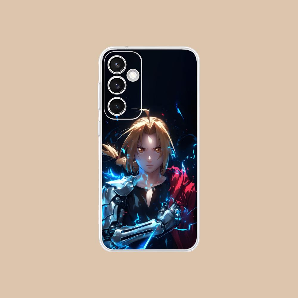 Fullmetal Edward Elric Phone Case for Samsung Galaxy S25 S24 S23 S22 S21Plus FE Ultra Soft TPU Clear Shockproof Cover Galaxy S22+ 5G
Fullmetal Edward Elric Phone Case for Samsung Galaxy S25 S24 S23 S22 S21Plus FE Ultra Soft TPU Clear Shockproof Cover Galaxy S22+ 5G