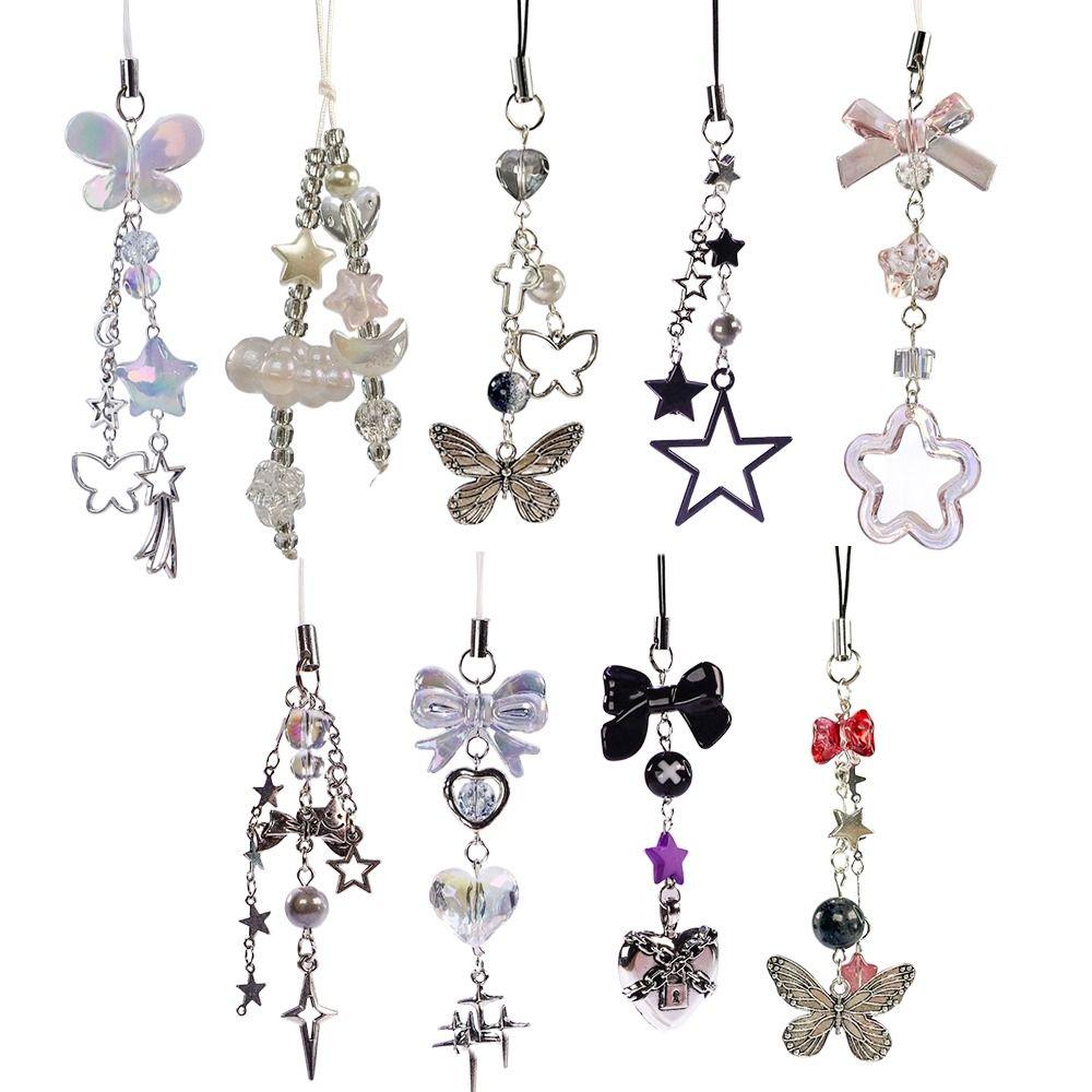 Butterfly Sweet Girl Phone Lanyard Phone Charms Y2K Phone Pendant Phonestraps Backpack Ornament Phone Chain
Butterfly Sweet Girl Phone Lanyard Phone Charms Y2K Phone Pendant Phonestraps Backpack Ornament Phone Chain
