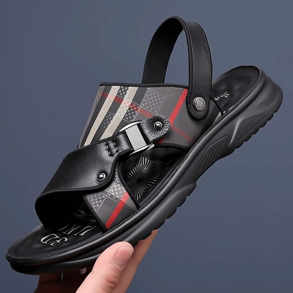 Мужские сандалии из натуральной кожи, мягкая подошва, латексная подушка, летние шлепанцы, уличные пляжные сандалии 38
Мужские сандалии из натуральной кожи, мягкая подошва, латексная подушка, летние шлепанцы, уличные пляжные сандалии 38