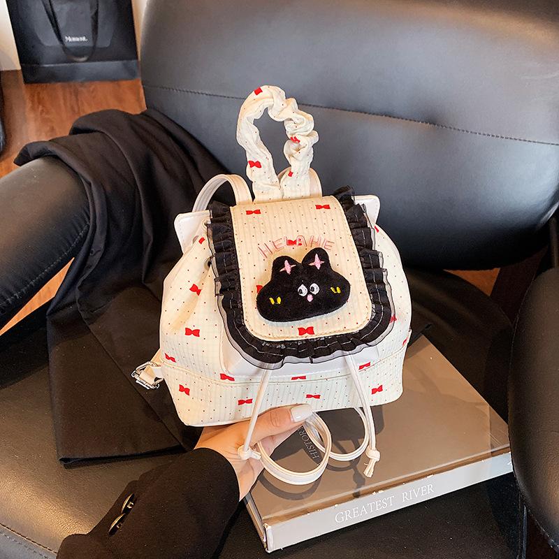Модный кружевной рюкзак новый свежий и милый мини-рюкзак для девочки трендовая сумка
Модный кружевной рюкзак новый свежий и милый мини-рюкзак для девочки трендовая сумка