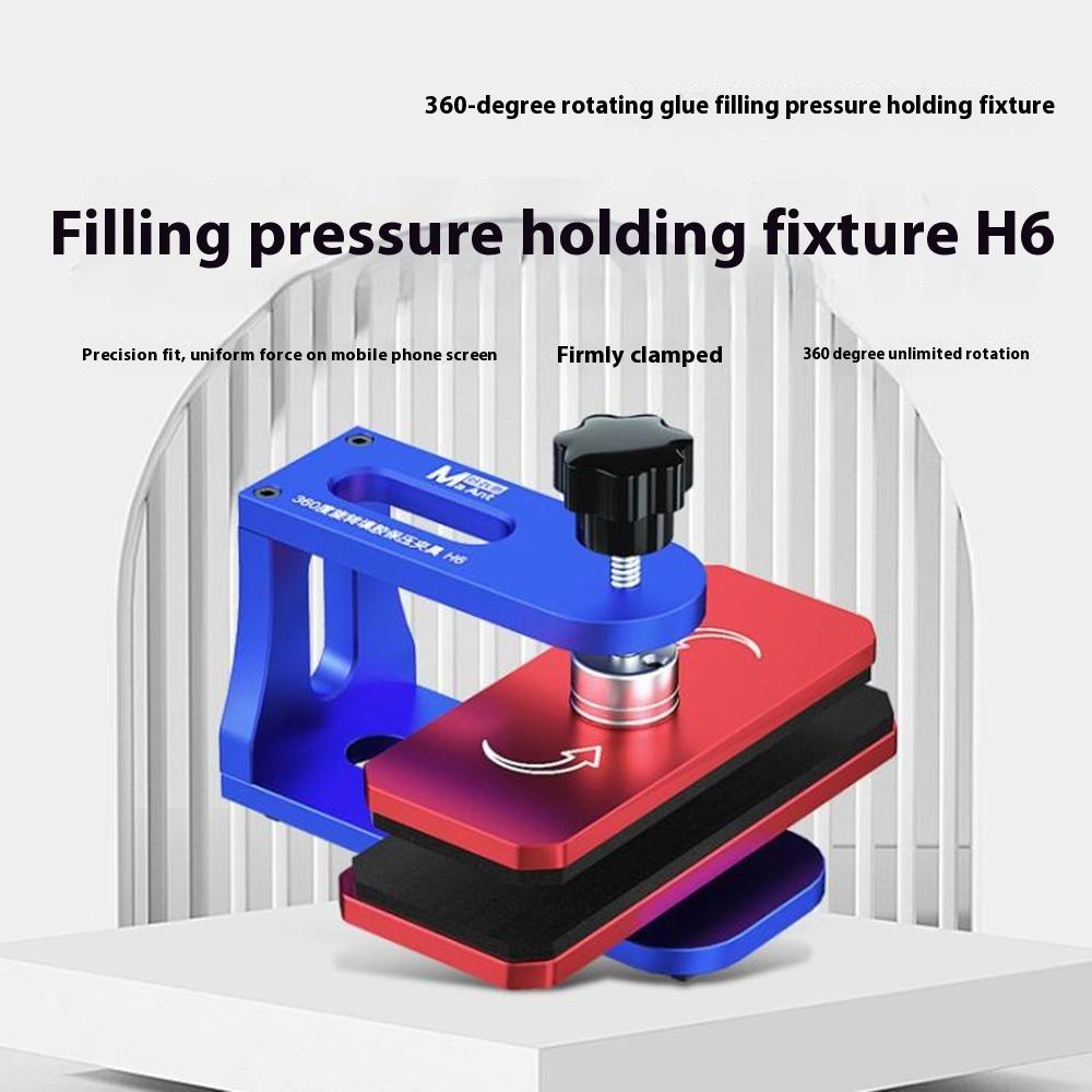 MAANT H6 Phone Screen Repair Clamp Fixture Pressure Bonding Tool for Screen/Back Cover Adhesive 360° Rotation As Shown A
MAANT H6 Phone Screen Repair Clamp Fixture Pressure Bonding Tool for Screen/Back Cover Adhesive 360° Rotation As Shown A