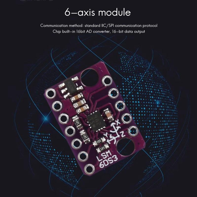 A51K-2Pcs/LOT BMI160 Latest Accelerometer Gyroscope Module 6 Dof Inertial Measurement Sensors
A51K-2Pcs/LOT BMI160 Latest Accelerometer Gyroscope Module 6 Dof Inertial Measurement Sensors