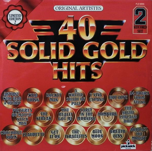 LP Record VARIOUS - 40 Solid Gold Hits PLD8005 Pickwick Record 1978 UK Pop Used
LP Record VARIOUS - 40 Solid Gold Hits PLD8005 Pickwick Record 1978 UK Pop Used