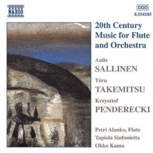 CD AULIS SALLINEN, KRZYSZTOF PENDERECK - 20th Century Music for Flute & Orch 8554185 Naxos 1999 Europe Classical Used
CD AULIS SALLINEN, KRZYSZTOF PENDERECK - 20th Century Music for Flute & Orch 8554185 Naxos 1999 Europe Classical Used