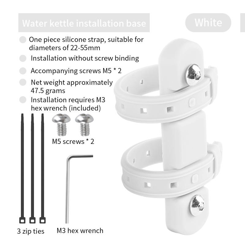 Bicycle Water Bottle Mount Adaptor Silicone Gel Bandage Kettle Cage Strap Seatpost Fork Frame Install Holder Adapter белый
Bicycle Water Bottle Mount Adaptor Silicone Gel Bandage Kettle Cage Strap Seatpost Fork Frame Install Holder Adapter белый