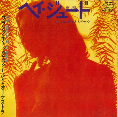 7inch Record FRANK CHACKSFIELD ORCHESTRA - Hey Jude / Get Back TOP1604 LONDON 1971 Japan Pop Used
7inch Record FRANK CHACKSFIELD ORCHESTRA - Hey Jude / Get Back TOP1604 LONDON 1971 Japan Pop Used