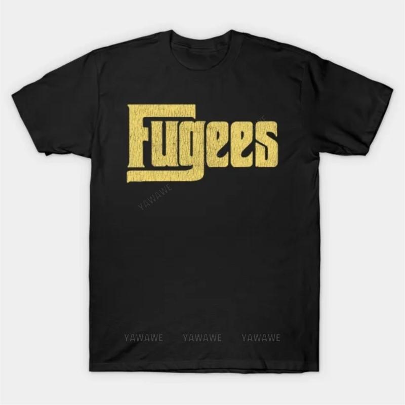 New fashion brand teeshirt cotton Classic tshirt Fugees T Shirt male Oversized short sleeve black top unisex casual teeshirt S
New fashion brand teeshirt cotton Classic tshirt Fugees T Shirt male Oversized short sleeve black top unisex casual teeshirt S
