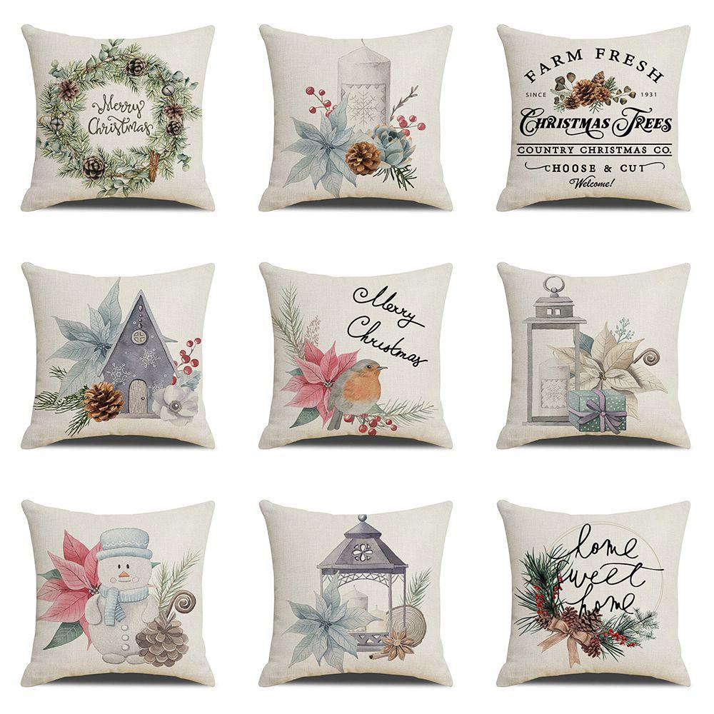 Gift Christmas Decorations Cartoon Cushion Cover Pillow Cover Polyester Christmas Pillowcase 3
Gift Christmas Decorations Cartoon Cushion Cover Pillow Cover Polyester Christmas Pillowcase 3