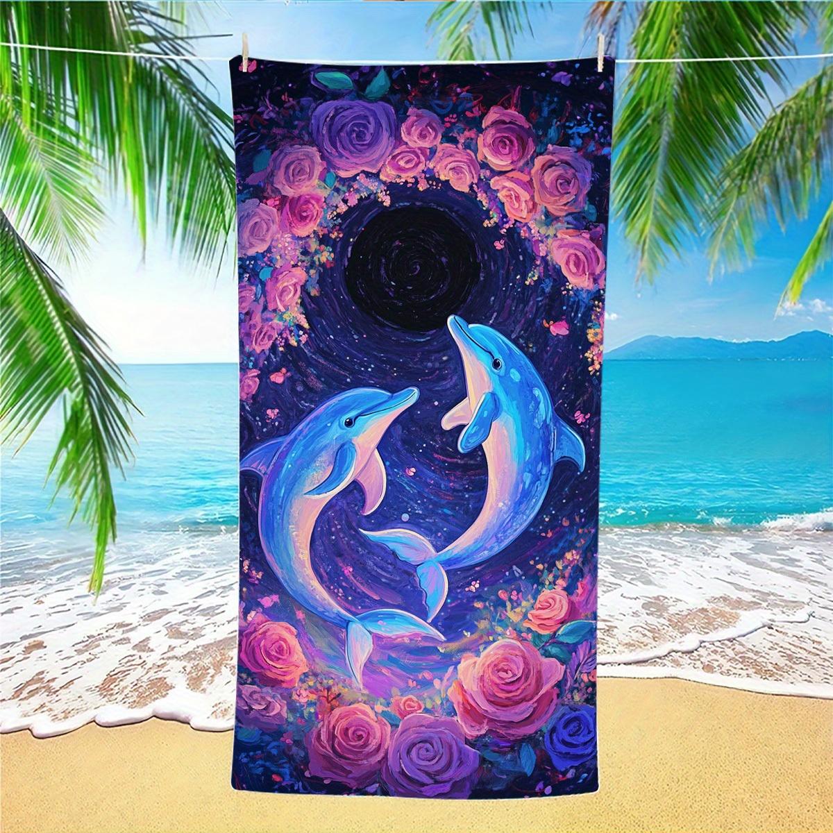 Dreamy Dolphin Rose Towel: Romantic Design Bringing Enchanted Vibes and Soft Comfort to Your Beach Moments W30*H60(CM)
Dreamy Dolphin Rose Towel: Romantic Design Bringing Enchanted Vibes and Soft Comfort to Your Beach Moments W30*H60(CM)