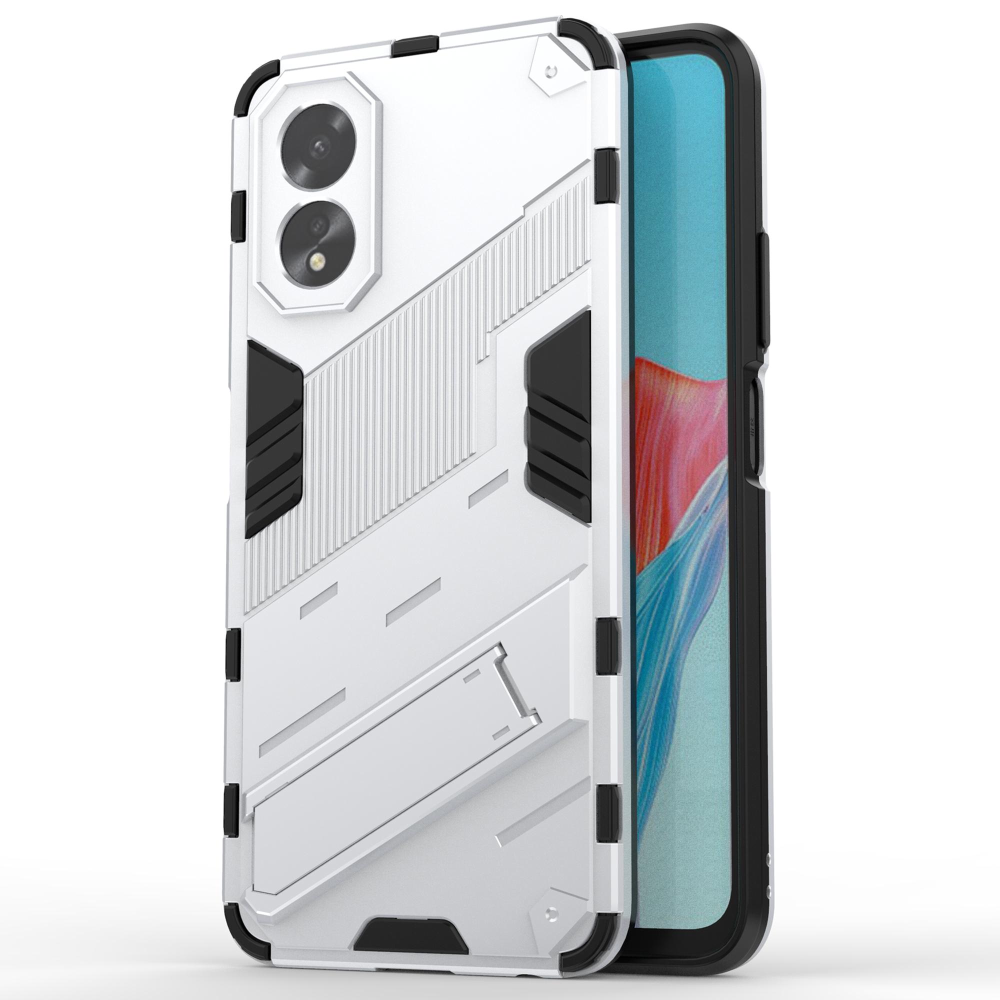 For Oppo A38 4G Case Scratch-resistant Kickstand Mobile Phone Cover White
For Oppo A38 4G Case Scratch-resistant Kickstand Mobile Phone Cover White