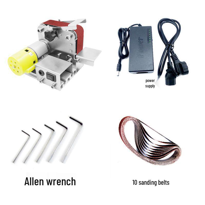 Compact Electric Belt Sander & Knife Sharpener Tool
Compact Electric Belt Sander & Knife Sharpener Tool