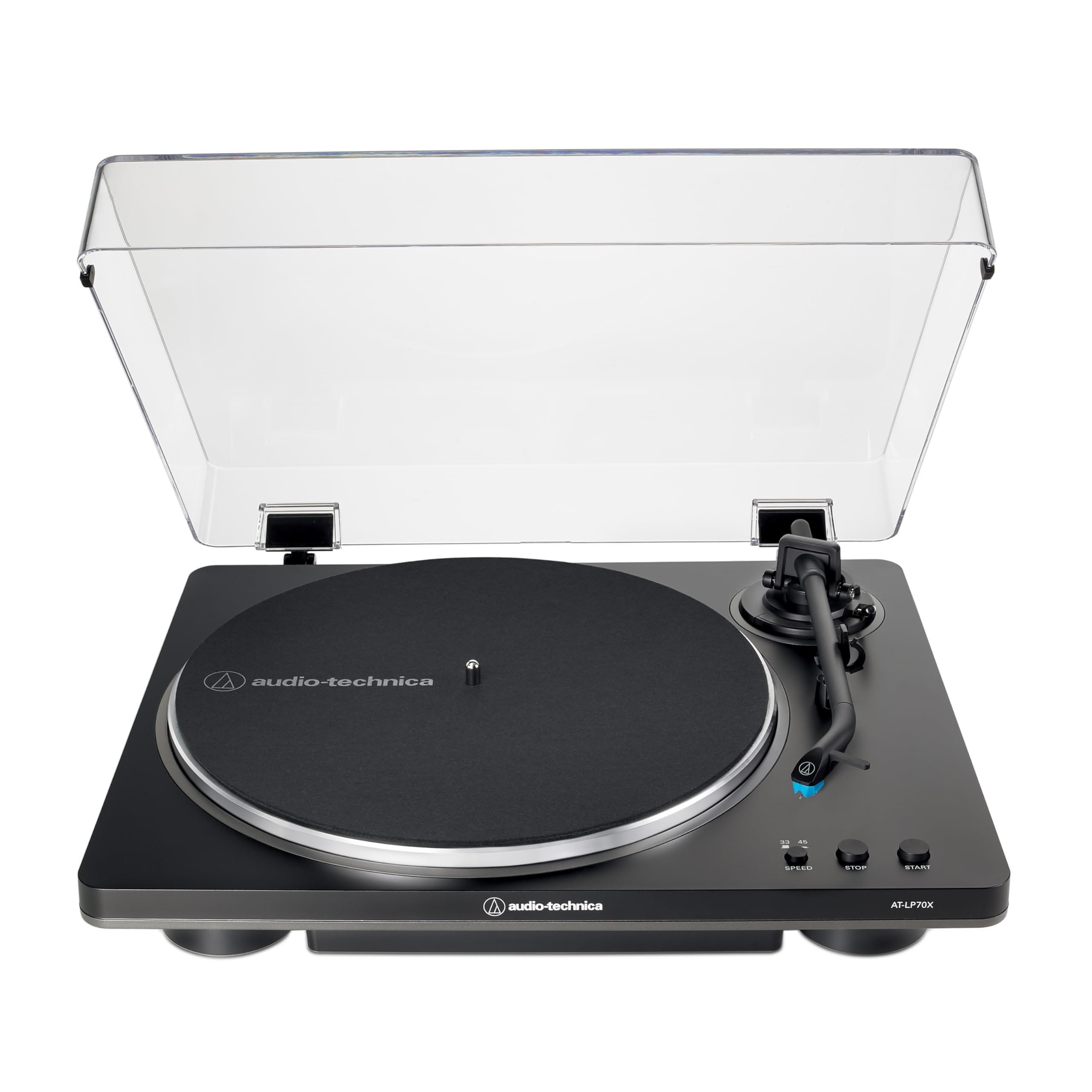 Audio-Technica AT-LP70X BG Record Player Fully Automatic Aluminum Alloy Die-Cast VM Type Cartridge Built-in Phono Equalizer Compatible with 3345
Audio-Technica AT-LP70X BG Record Player Fully Automatic Aluminum Alloy Die-Cast VM Type Cartridge Built-in Phono Equalizer Compatible with 3345