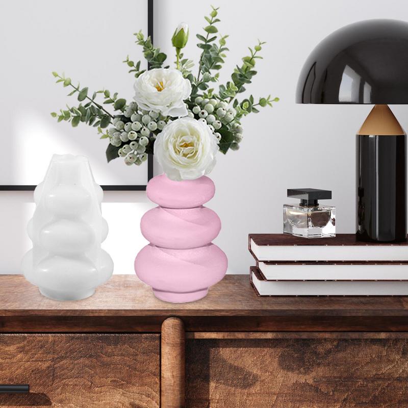 Resin Vase Mold Modern Style Resin Casting Vase Mould Multi-Function Creative Soft Silicone Mould For Making Flower Vases
Resin Vase Mold Modern Style Resin Casting Vase Mould Multi-Function Creative Soft Silicone Mould For Making Flower Vases