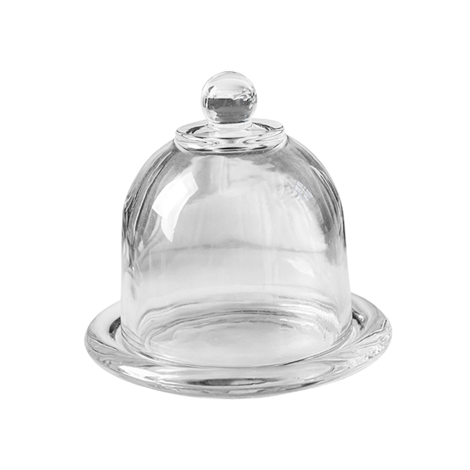 Glass Dessert Dome with Base with Cover Plate for Kitchen Home Birthday
Glass Dessert Dome with Base with Cover Plate for Kitchen Home Birthday