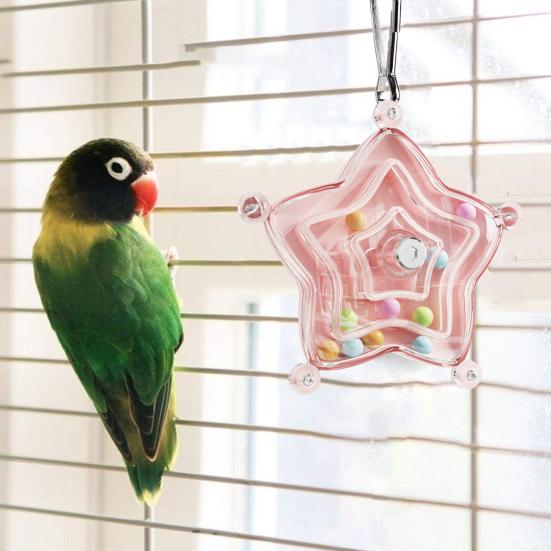 Parrot Spinner Toy Plastic Rotating Wheel Birds Chew Toy Star Shaped Spinning Rattle Enrichment Cage Accessory for Parakeets Conures Cockatiels жовтий
Parrot Spinner Toy Plastic Rotating Wheel Birds Chew Toy Star Shaped Spinning Rattle Enrichment Cage Accessory for Parakeets Conures Cockatiels жовтий