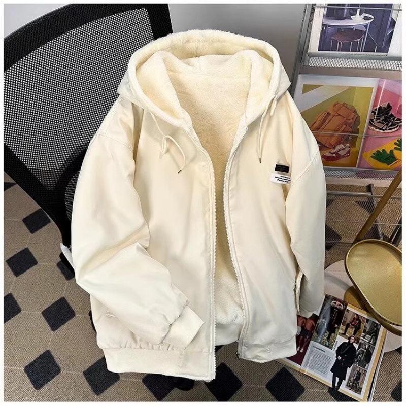 Men s Reversible Hooded Winter Jacket - Trendy Hong Kong Style with Lambswool Cotton M брудно-білий
Men s Reversible Hooded Winter Jacket - Trendy Hong Kong Style with Lambswool Cotton M брудно-білий