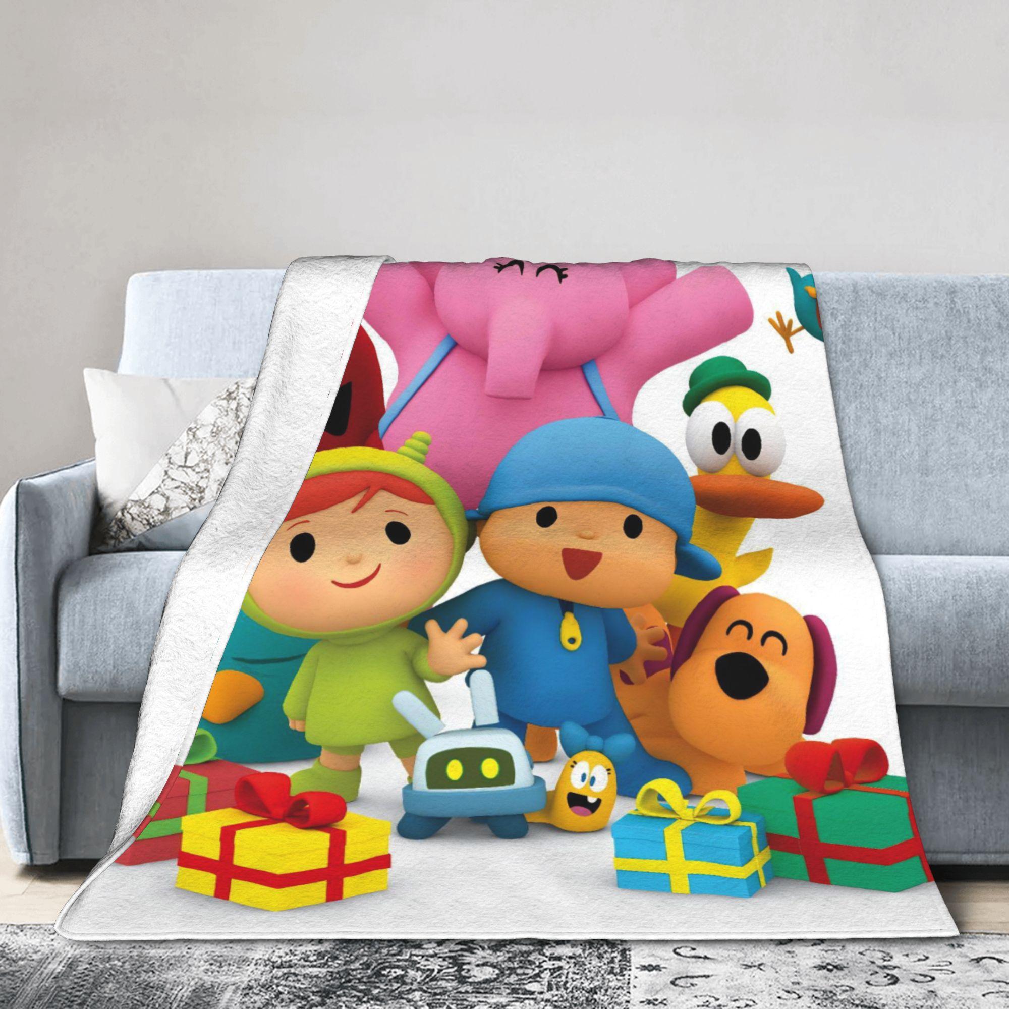P-POCOYO Elly Plush Blanket Child Flannel Throw Blanket For Couch Chair Sofa Bed Warm Soft Custom DIY Quality Bedspread 75cmx90cm
P-POCOYO Elly Plush Blanket Child Flannel Throw Blanket For Couch Chair Sofa Bed Warm Soft Custom DIY Quality Bedspread 75cmx90cm