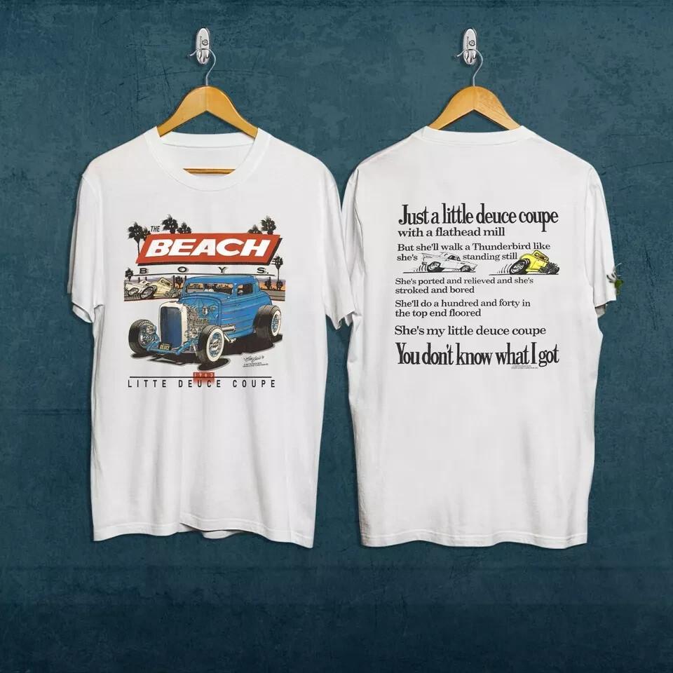 90s Beach Boys Little Deuce Coupe T-Shirt. Vintage 1994 Beach Boys Muscle Car Unisex T-Shirt XXXXL
90s Beach Boys Little Deuce Coupe T-Shirt. Vintage 1994 Beach Boys Muscle Car Unisex T-Shirt XXXXL