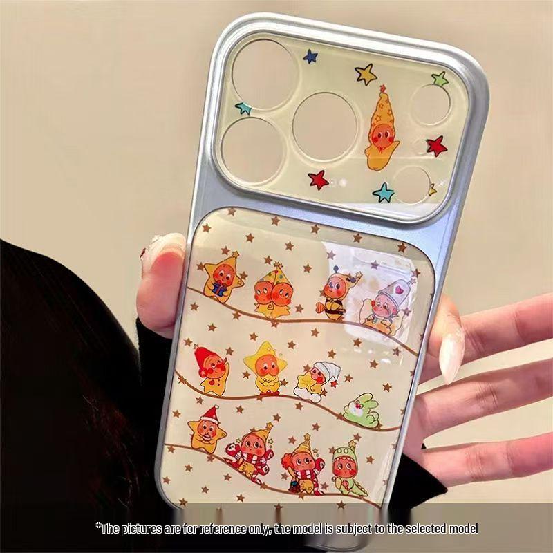 Wave Star Cute Electroplated Silicone Phone Case for iPhone 16 Pro Max/Apple 17 iPhone 17
Wave Star Cute Electroplated Silicone Phone Case for iPhone 16 Pro Max/Apple 17 iPhone 17