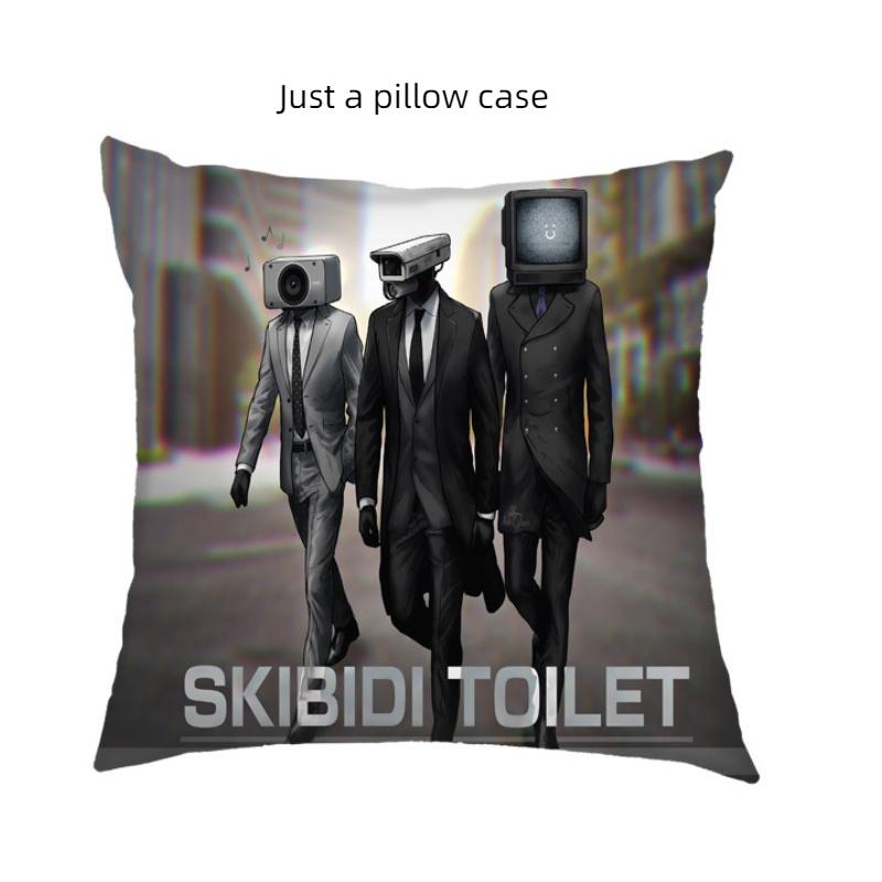 Подушка на диван из бархата Skibidi Toilet Оптовая наволочка Style I
Подушка на диван из бархата Skibidi Toilet Оптовая наволочка Style I