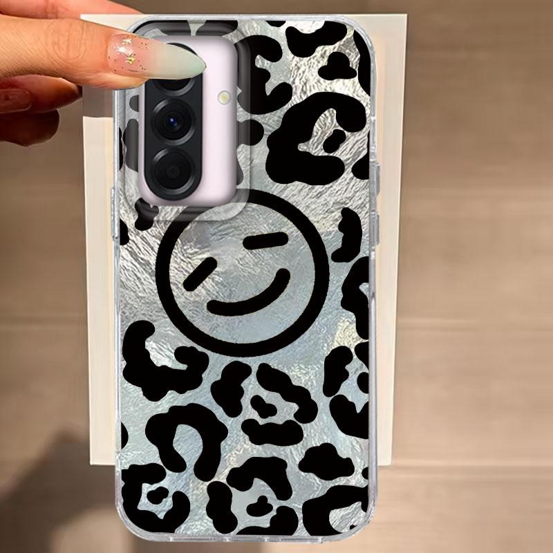 For Samsung Galaxy A56 A55 A54 A53 A35 A36 A34 A07 A17 A06 A25 A16 A26 A22 A32 A15 Black Smiley Face Vortex Pattern Phone Case Samsung A56
For Samsung Galaxy A56 A55 A54 A53 A35 A36 A34 A07 A17 A06 A25 A16 A26 A22 A32 A15 Black Smiley Face Vortex Pattern Phone Case Samsung A56