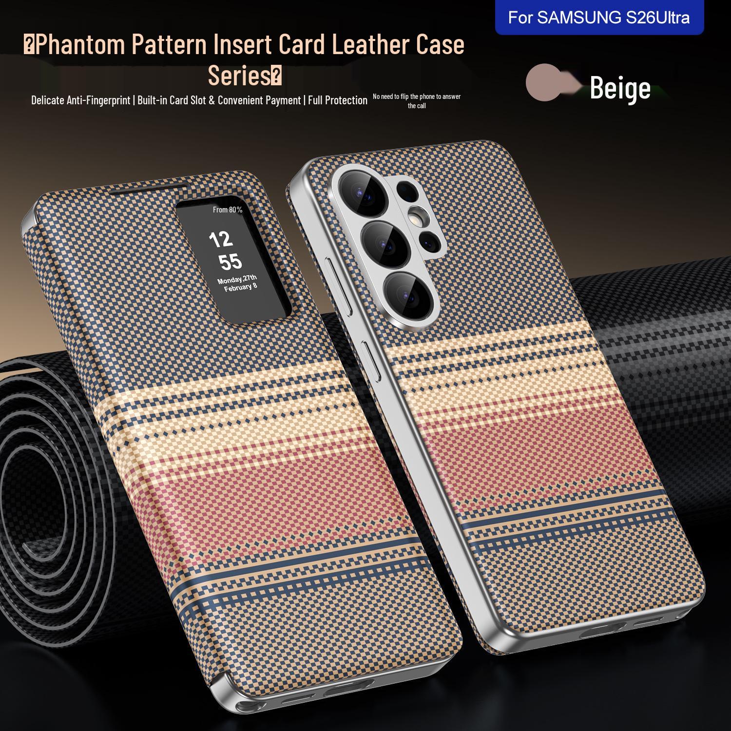 Compatible Samsung S26/S25 Flip Leather Phone Case with Card Slot and Protective Business Shell S22 Plus
Compatible Samsung S26/S25 Flip Leather Phone Case with Card Slot and Protective Business Shell S22 Plus