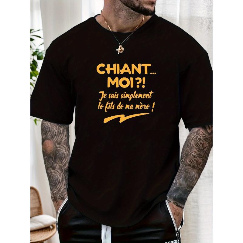 European sizes Men s Funny I m Just My Mother s Son! Slogan T-Shirt - Casual Short-Sleeve Round Neck Summer Shirt Casual Attire 4XL чорний
European sizes Men s Funny I m Just My Mother s Son! Slogan T-Shirt - Casual Short-Sleeve Round Neck Summer Shirt Casual Attire 4XL чорний