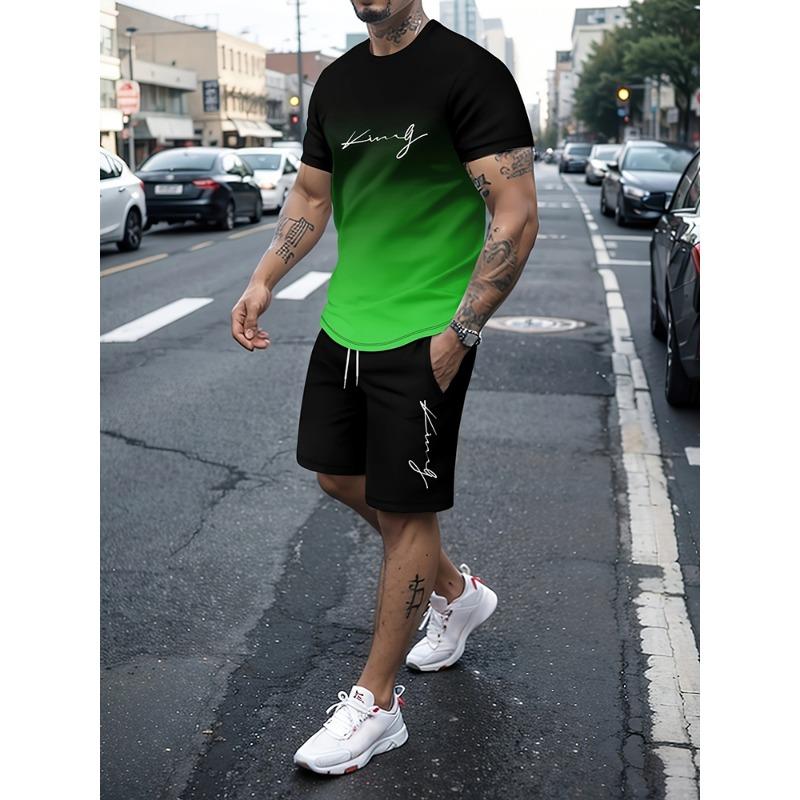 Summer Fashion Men s Suit Casual Beach Shorts Set 3D Print leisure time Short Sleeve T Shirt Round Neck 2 Piece Outfits Male Clo 6XL
Summer Fashion Men s Suit Casual Beach Shorts Set 3D Print leisure time Short Sleeve T Shirt Round Neck 2 Piece Outfits Male Clo 6XL