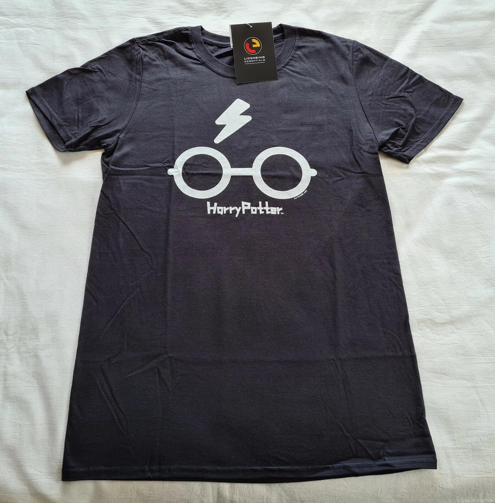 Harry Potter Mens Black Glasses Printed Short Sleeve Cotton T Shirt Size L New XL
Harry Potter Mens Black Glasses Printed Short Sleeve Cotton T Shirt Size L New XL