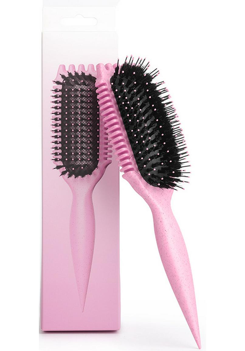 New Bouncing Style Curling Comb: High Skull Cushion, Airbag Massage, Smooth Hair Styling Comb Standard рожевий
New Bouncing Style Curling Comb: High Skull Cushion, Airbag Massage, Smooth Hair Styling Comb Standard рожевий