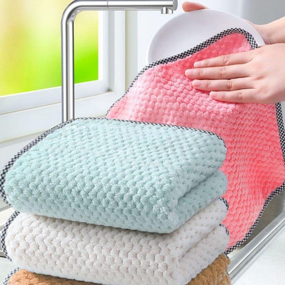 10Pcs Microfiber Kitchen Dish Towels Reusable Kitchen Rag Scouring Pad Table Cleaning Cloth Home
10Pcs Microfiber Kitchen Dish Towels Reusable Kitchen Rag Scouring Pad Table Cleaning Cloth Home
