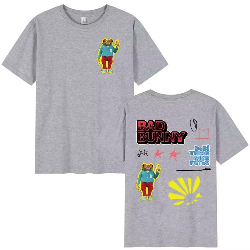 Rapper Bad Bunny Debi Tirar Mas Fotos Tour Album T Shirt Unisex Hip Hop Rock Clothing T-Shirt Casual Oversized Short Sleeve Tees 4XL
Rapper Bad Bunny Debi Tirar Mas Fotos Tour Album T Shirt Unisex Hip Hop Rock Clothing T-Shirt Casual Oversized Short Sleeve Tees 4XL